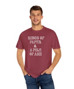 Rings Of Paper & A Pile Of Ash T-Shirt - Image 20