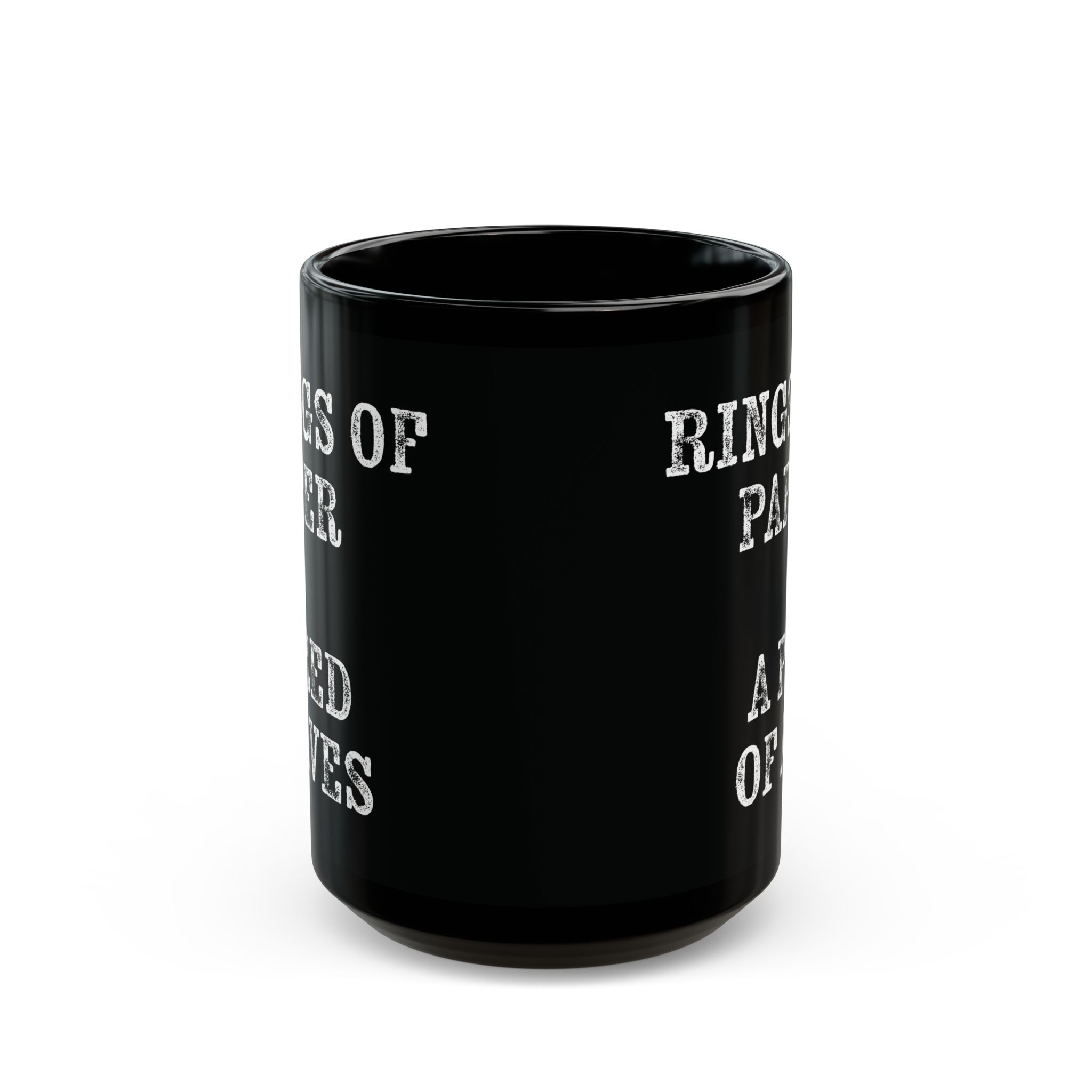 Rings of Paper Coffee Mug - Image 6