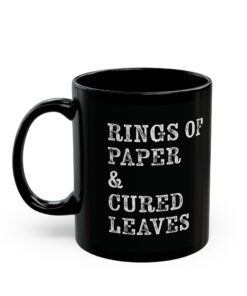Rings of Paper Coffee Mug - Image 4
