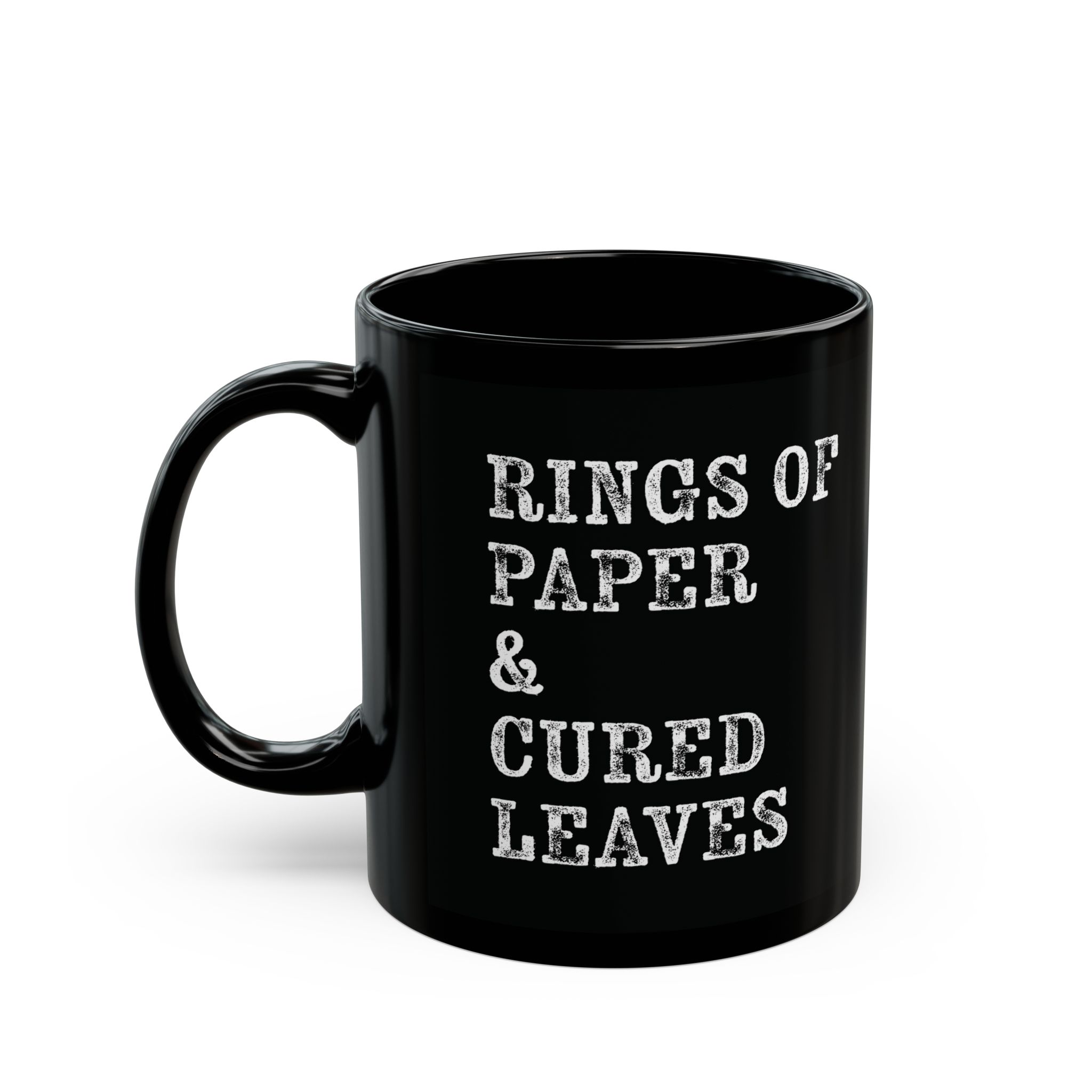 Rings of Paper Coffee Mug - Image 4