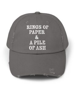 Rings of Paper & A Pile Of Ash Distressed Cap - Image 13