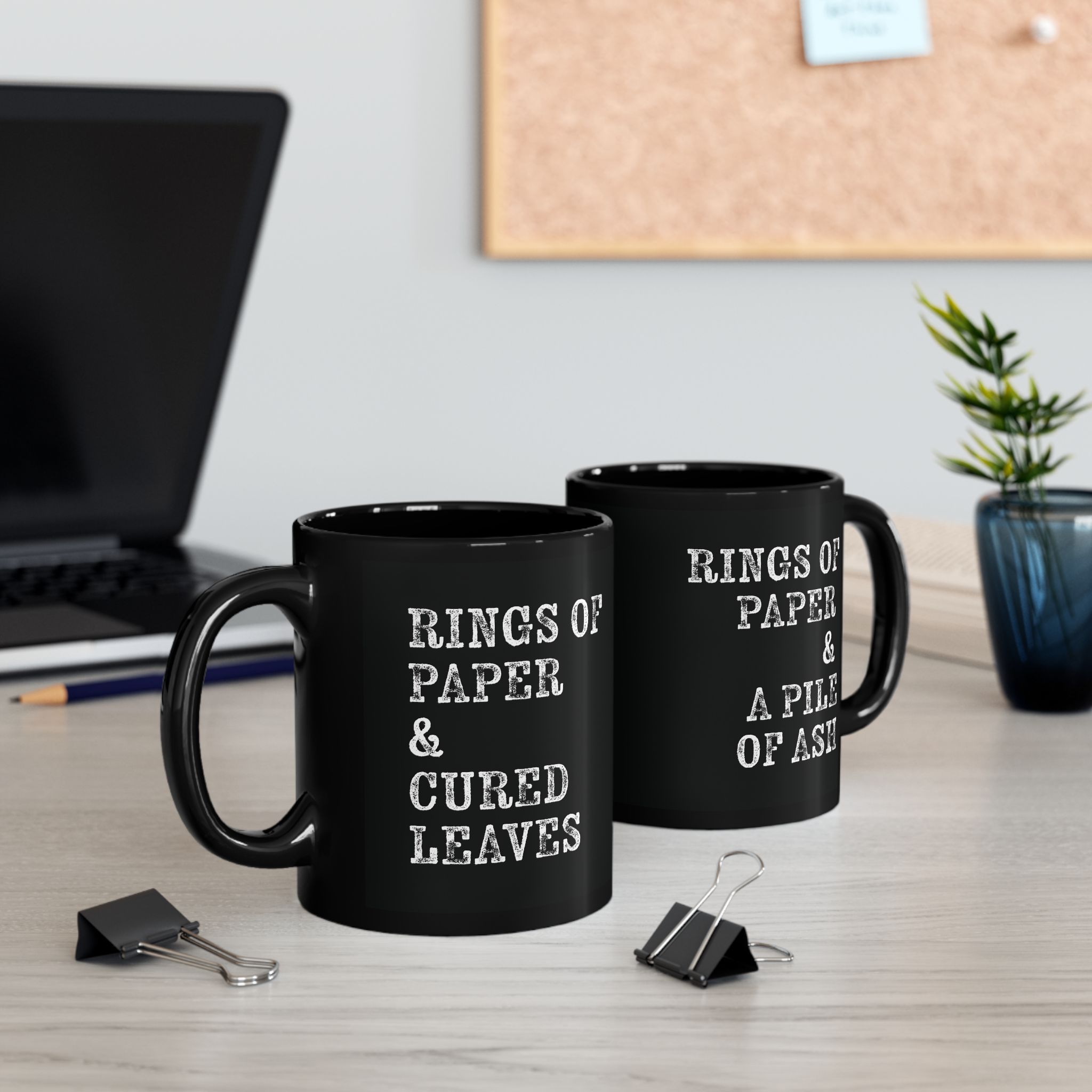 Rings of Paper Coffee Mug