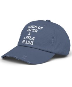 Rings of Paper & A Pile Of Ash Distressed Cap - Image 10