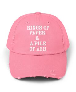 Rings of Paper & A Pile Of Ash Distressed Cap - Image 17