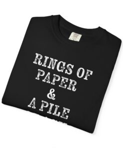Rings Of Paper & A Pile Of Ash T-Shirt - Image 3