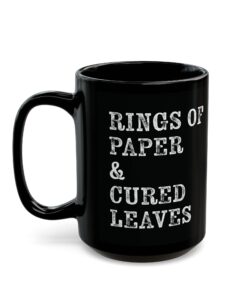 Rings of Paper Coffee Mug - Image 8