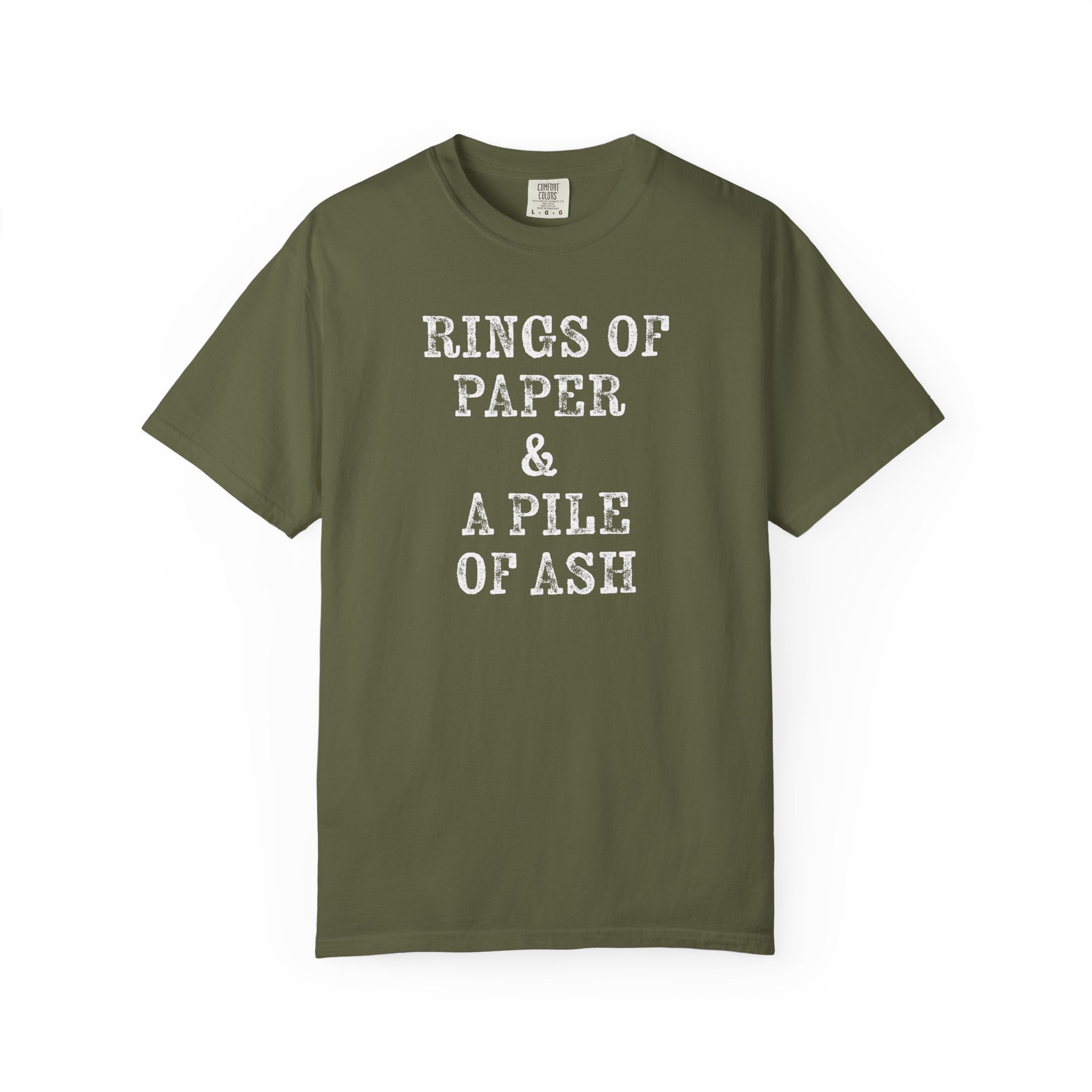 Rings Of Paper & A Pile Of Ash T-Shirt - Image 5