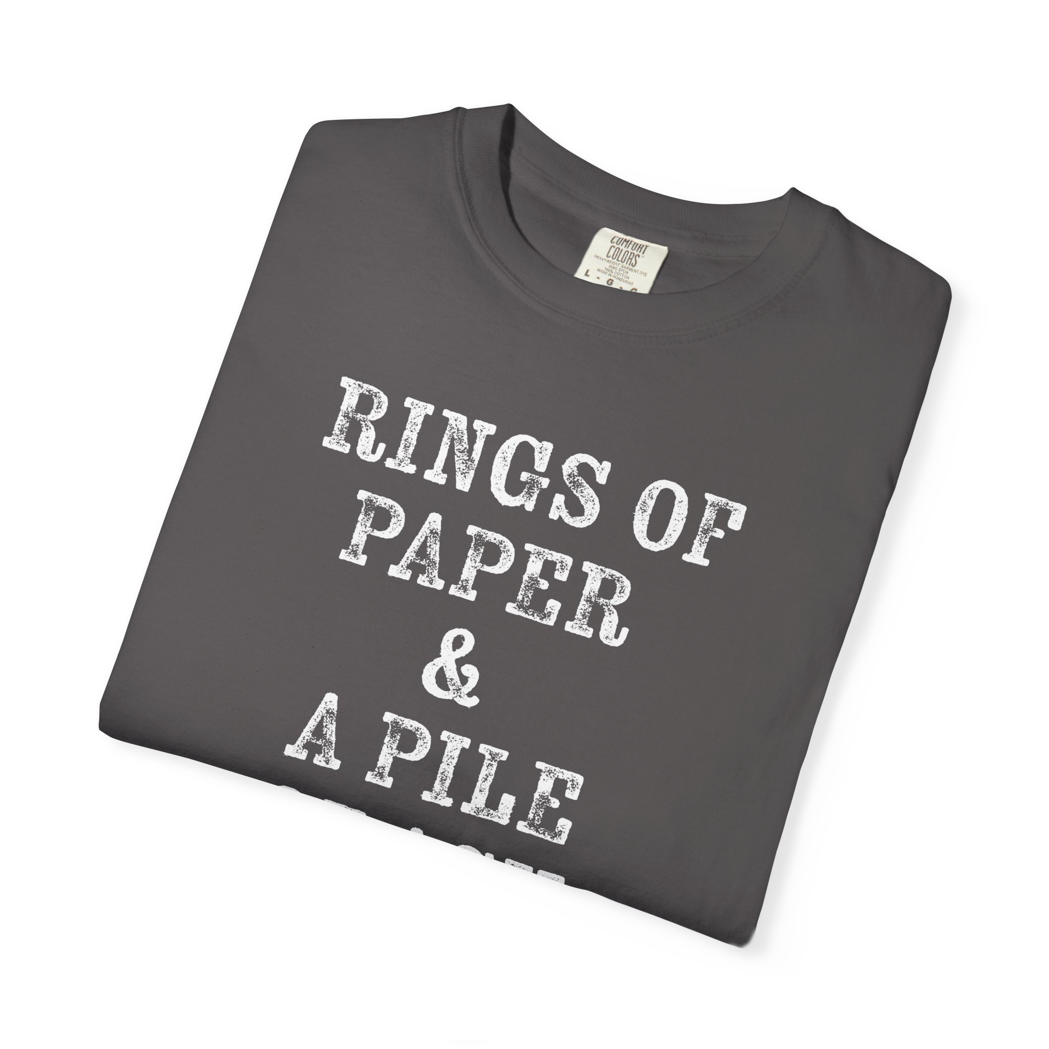 Rings Of Paper & A Pile Of Ash T-Shirt - Image 15