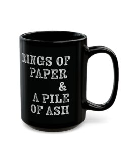 Rings of Paper Coffee Mug - Image 7