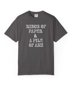 Rings Of Paper & A Pile Of Ash T-Shirt - Image 13