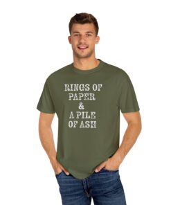 Rings Of Paper & A Pile Of Ash T-Shirt - Image 8