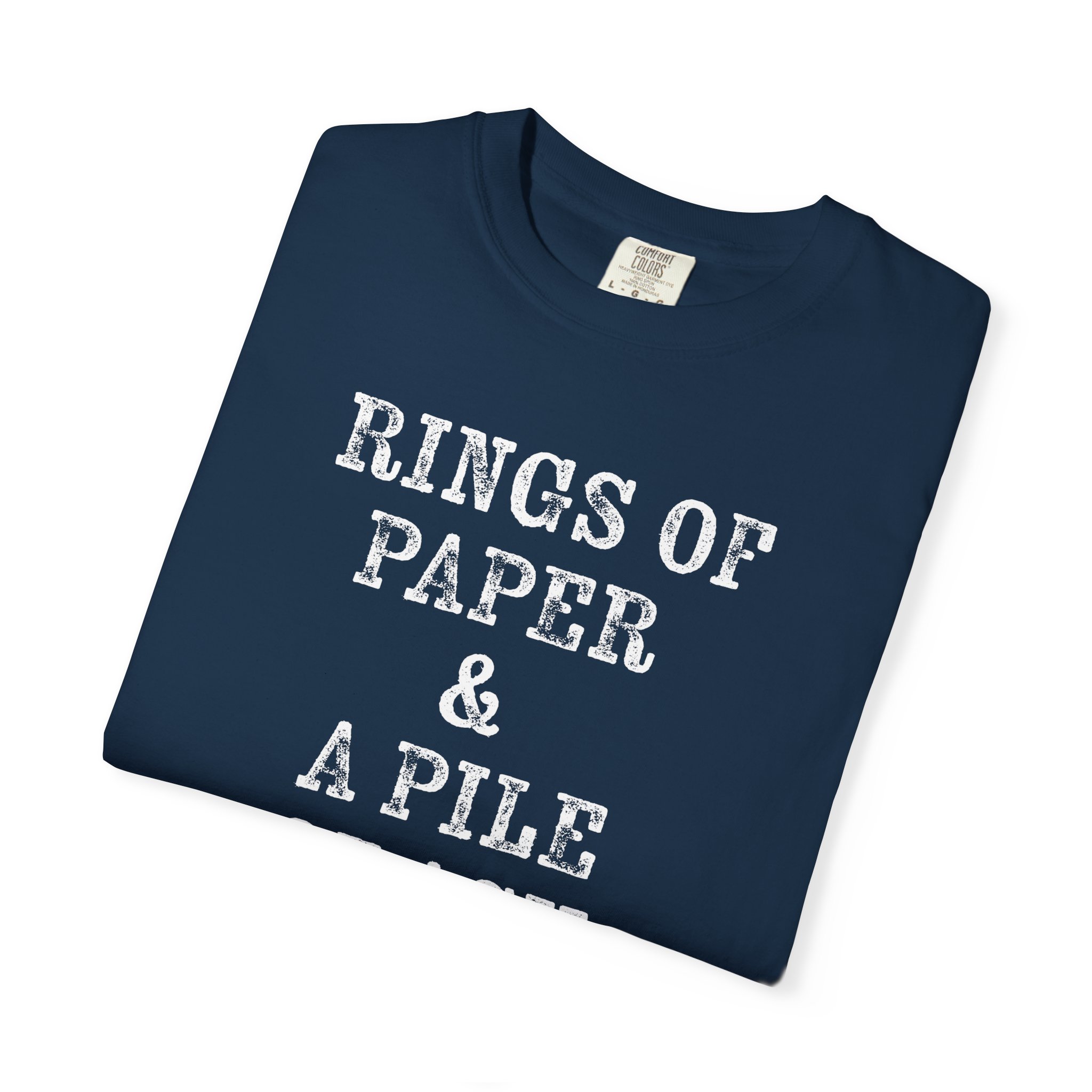 Rings Of Paper & A Pile Of Ash T-Shirt - Image 11