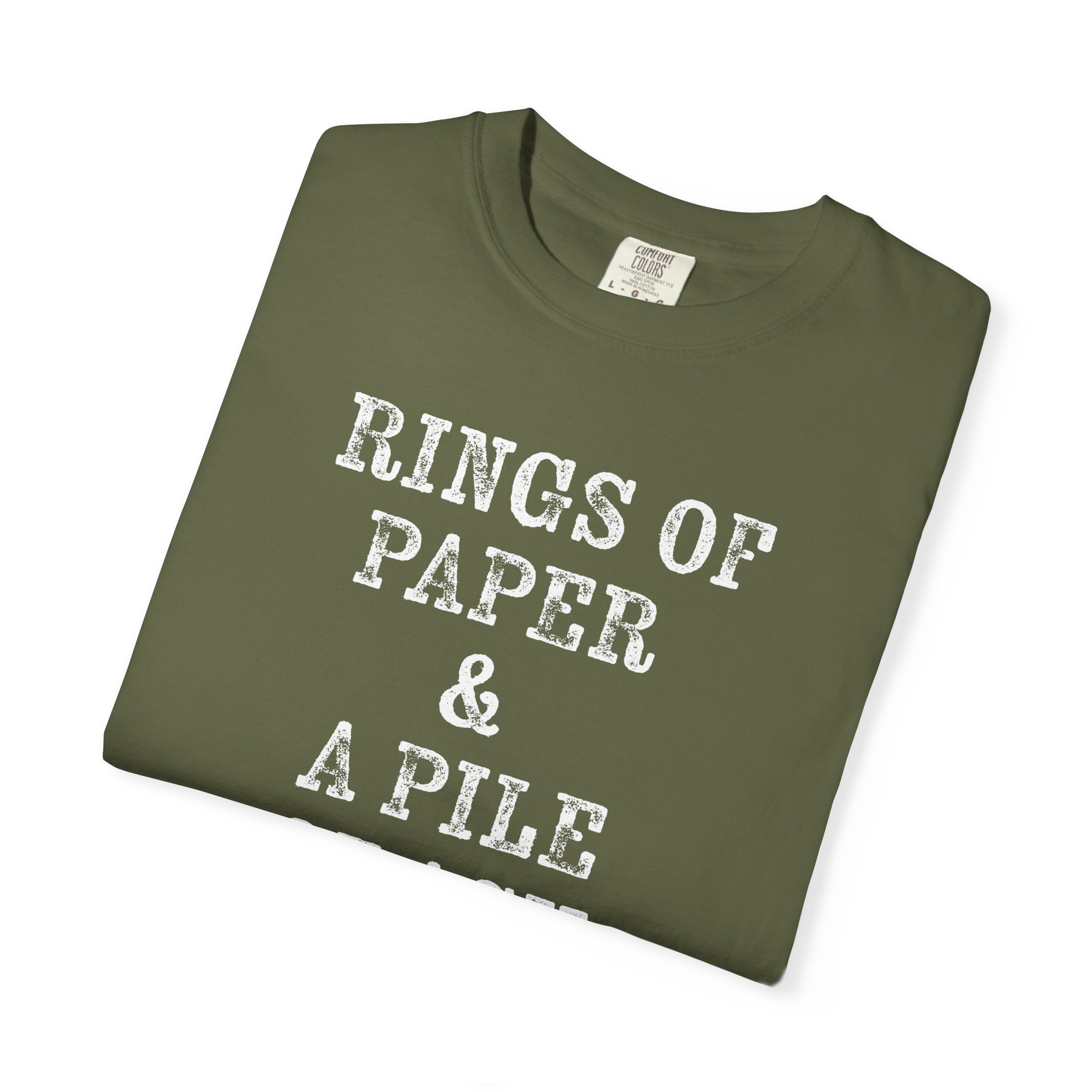Rings Of Paper & A Pile Of Ash T-Shirt - Image 7