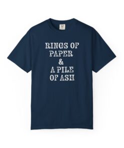 Rings Of Paper & A Pile Of Ash T-Shirt - Image 9