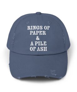 Rings of Paper & A Pile Of Ash Distressed Cap - Image 9